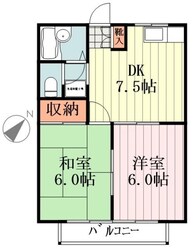 ファミールコートの物件間取画像